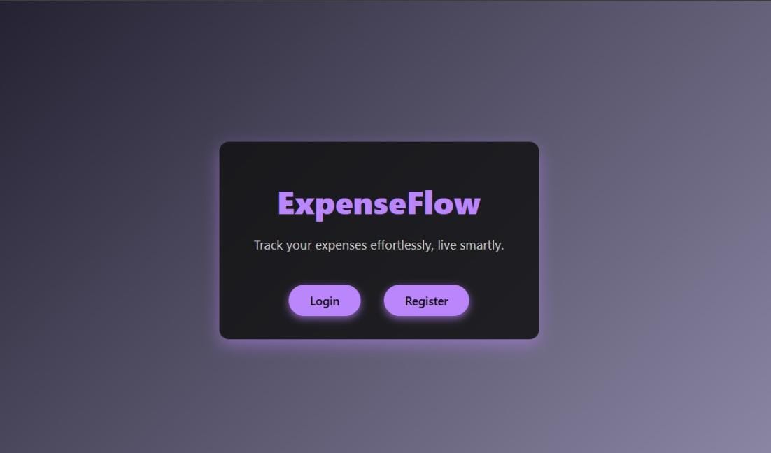 ExpenseFlow Dashboard