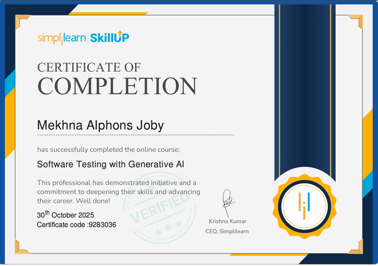 Software Testing with Generative AI