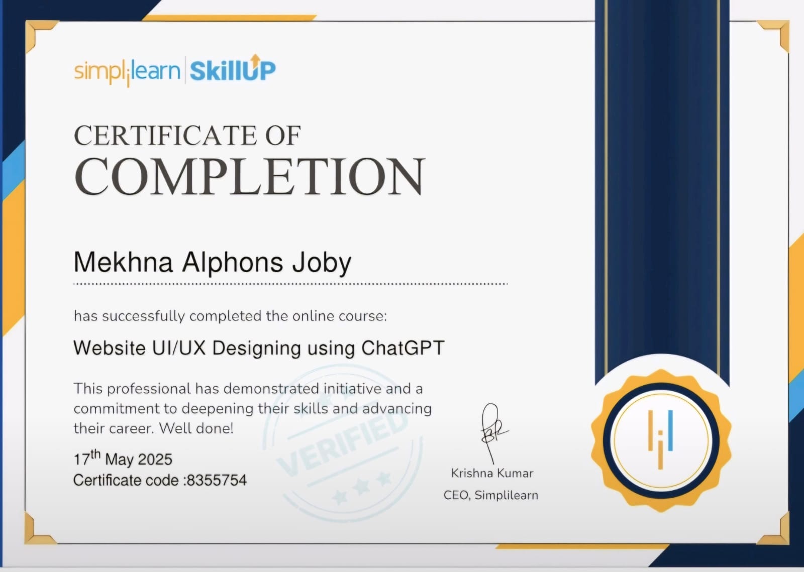 UI/UX Design Certificate